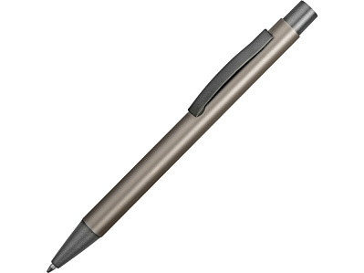 Ручка металлическая soft-touch шариковая Tender (Серо-стальной)