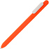Ручка шариковая Swiper Soft Touch, неоново-оранжевая с белым - Фото 1