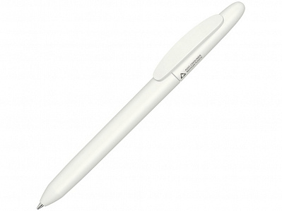 Ручка шариковая из вторично переработанного пластика Iconic Recy (Белый)
