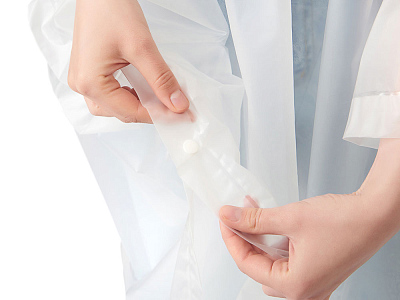 Пончо Hawaii c чехлом унисекс