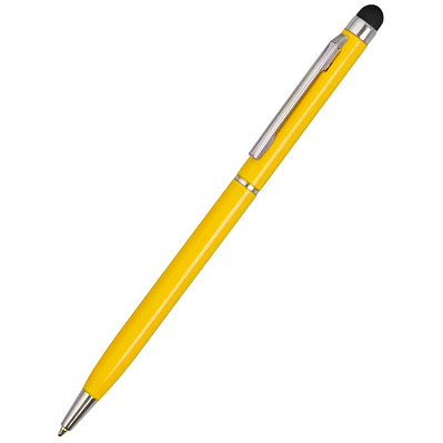 Ручка металлическая Dallas Touch, желтая (Желтый)