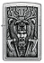 Зажигалка ZIPPO Barbarian Design с покрытием Street Chrome, латунь/сталь, серебристая, 38x13x57 мм - Фото 2