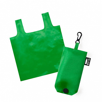 Сумка для покупок RESTUN из rPET/рециклированного полиэстера (Зеленый)