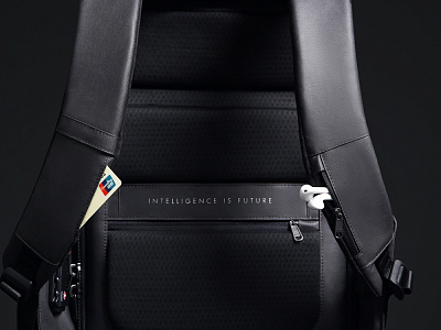 Водостойкий антикражный рюкзак Hipack для ноутбука 15.6