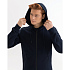 Толстовка на молнии с капюшоном MATEO, темно-синяя, размер XXXL - Фото 5