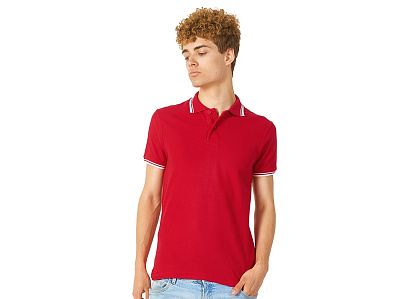 Рубашка поло Erie мужская (Красный)