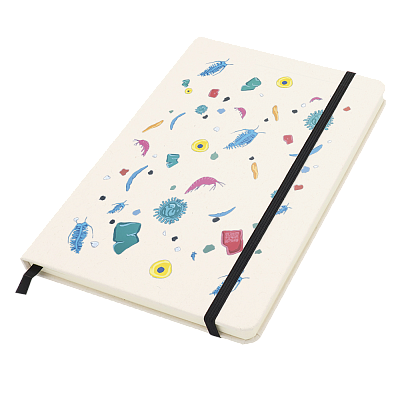 Блокнот из переработанных тетрапак в твёрдом переплёте Rebirth