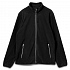 Куртка флисовая мужская Twohand, черная - Фото 1