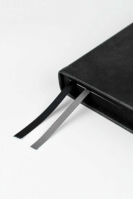 Ежедневник Leadmark, недатированный, черный