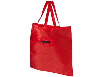 Складная сумка для покупок, 210D (Красный)