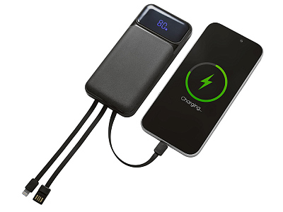 Подарочный набор Tesla с блокнотом А5, ручкой и пауэрбенком на 10 000 mAh