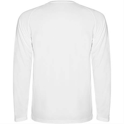 Спортивная футболка MONTECARLO L/S мужская, БЕЛЫЙ 2XL
