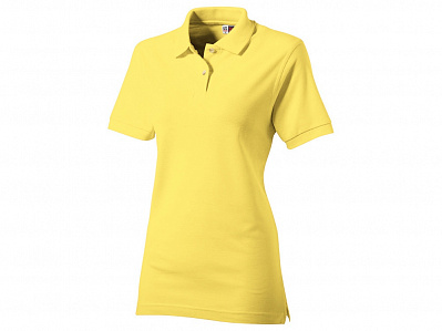 Рубашка поло Boston женская (Светло-желтый)