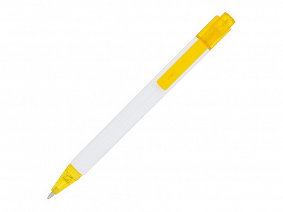 Ручка пластиковая шариковая Calypso (Желтый)