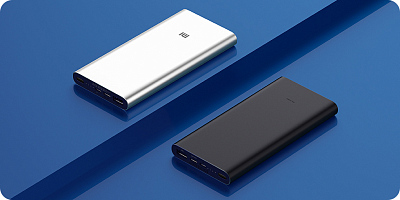ПЗУ Xiaomi Mi Power Bank 3, черный