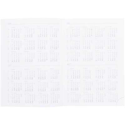 Ежедневник Favor Metal, недатированный, синий