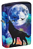 Зажигалка ZIPPO Wolf Design с покрытием 540 Matte, латунь/сталь, разноцветная, матовая, 38x13x57 мм - Фото 1