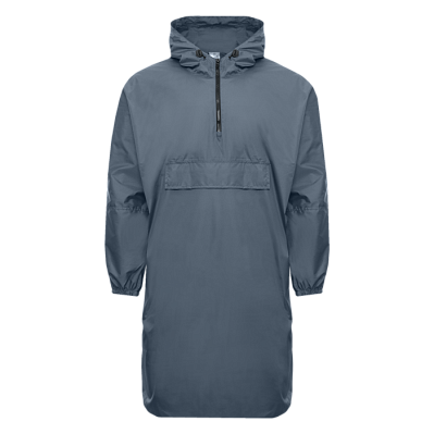 Дождевик анорак STAN с карманом, 61 (Графит)