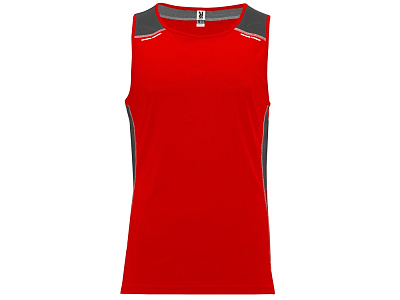 Спортивная майка Misano мужская (Красный/эбеновый)