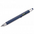 Ручка шариковая Construction, мультиинструмент, синяя - Фото 1