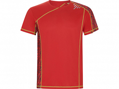 Спортивная футболка Sochi мужская (Принтованый красный)