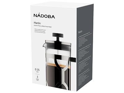 Френч-пресс MARTIN, 0,35 л