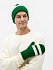 Шапка Winwear, темно-зеленая (глубокий зеленый) - Фото 7