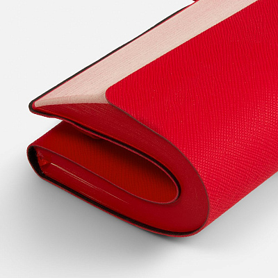 Ежедневник Peel Flex, недатированный, красный