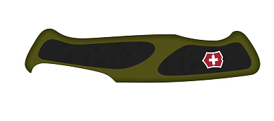 Передняя накладка для ножей VICTORINOX 130 мм нейлоновая жёлто-чёрная