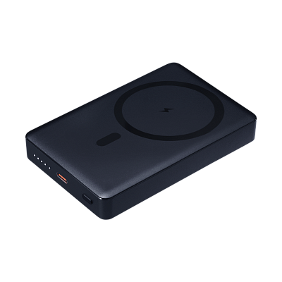 Внешний аккумулятор Атлантис Плюс PD (Atlantis PD Plus) 10000mAh с функцией беспроводной зарядки 15W  (Синий)