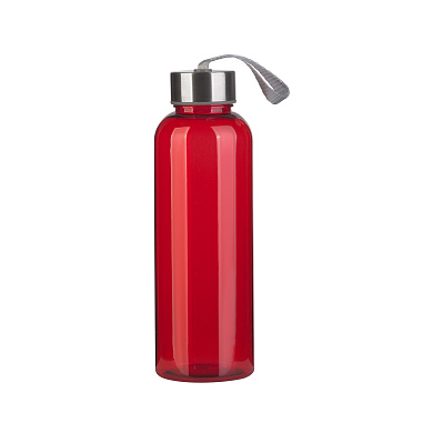 Бутылка для воды "H2O" 500 мл  (Красный)