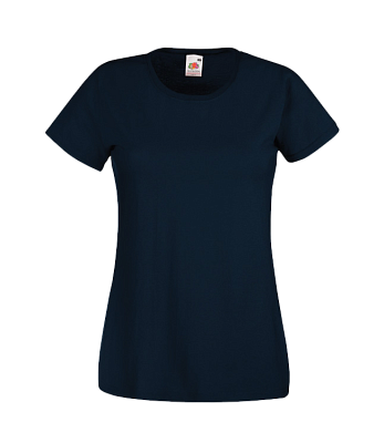 Футболки FOTL Lady-Fit Valueweight T (Глубокий темно-синий)