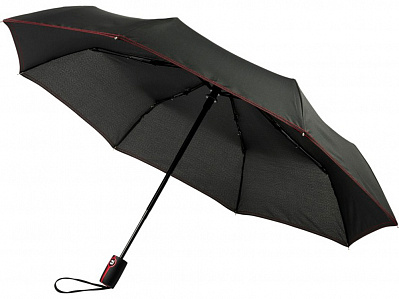 Зонт складной Stark- mini (Черный/красный)