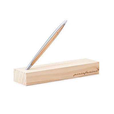 Вечная ручка Pininfarina Cambiano CEDARWOOD (Светло-коричневый; серебряный)