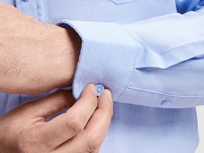 Рубашка с длинным рукавом Oxford, мужская