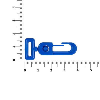 Застежка-карабин Сarabine, S, синий
