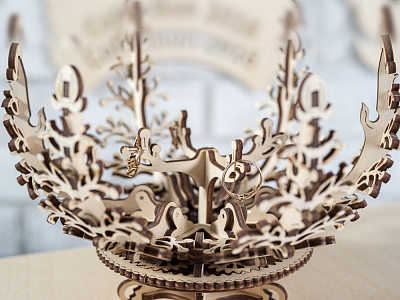 3D-ПАЗЛ UGEARS Цветок