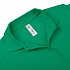 Рубашка поло женская Safran Timeless зеленая - Фото 3