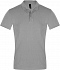 Рубашка поло мужская Perfect Men 180 серый меланж - Фото 1