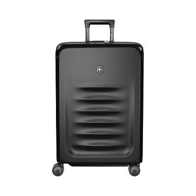 Чемодан VICTORINOX Spectra™ 3.0 Exp. Medium Case, чёрный, поликарбонат Sorplas™, 46x30x69 см, 81 л (Черный)