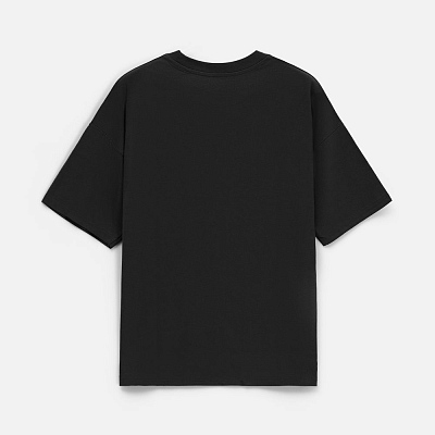 Футболка унисекс оверсайз T3, черная