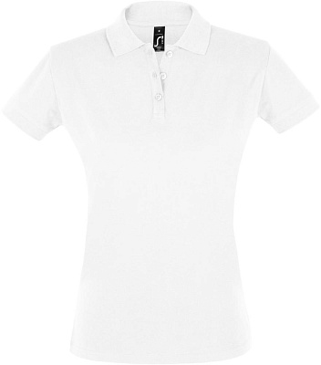 Рубашка поло женская Perfect Women 180 белая (Белый) Рубашка поло женская Perfect Women 180 белая (Белый)