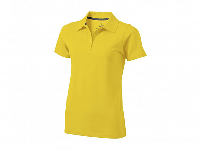 Рубашка поло Seller женская (Желтый)