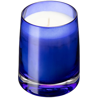 Ароматическая свеча Fragnola, пряная древесина и кардамон, темно-синяя (Тёмно-синий)