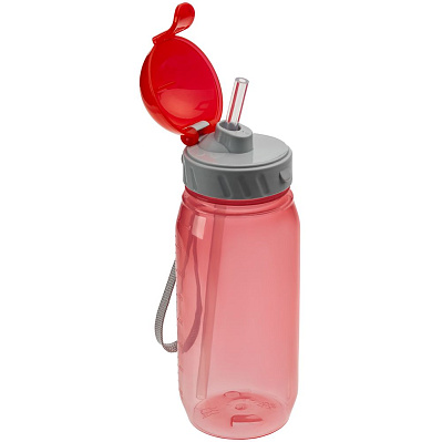 Бутылка для воды Aquarius, красная (Красный)