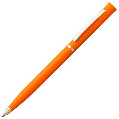 Ручка шариковая Euro Gold, оранжевая (Оранжевый)