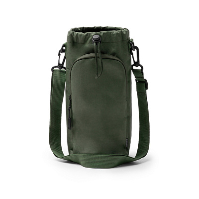 Сумка на плечо для бутылок TRAMER, тёмно-зелёный (Темно-зеленый)