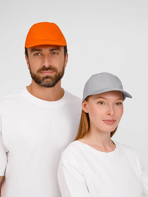 Бейсболка Apollo, оранжевая