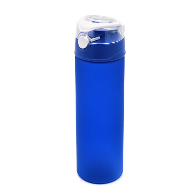 Пластиковая бутылка Narada Soft-touch, синяя (Синий)