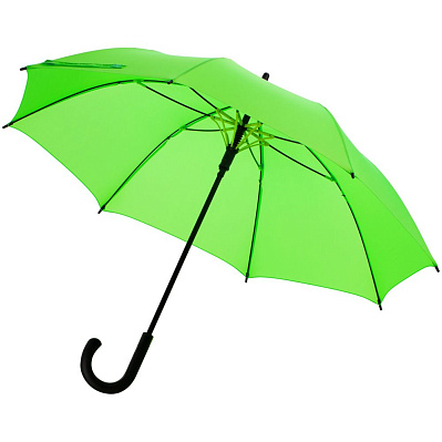 Зонт-трость Undercolor с цветными спицами  (Зеленое яблоко)